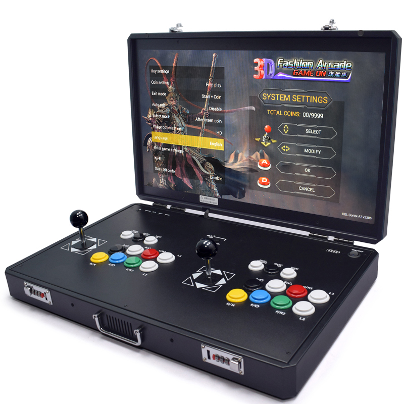 Vending Arcade Games - Pandora H3-LCD Arcade Console, 2 Jogadores
