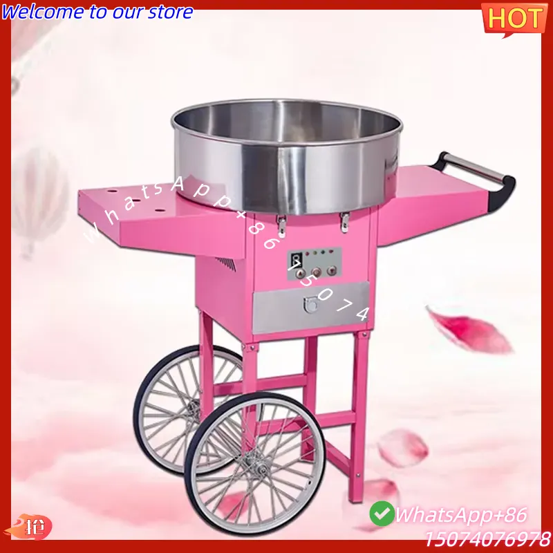 Candy Floss Machine - Máquina de Algodão Doce Elétrica Comercial