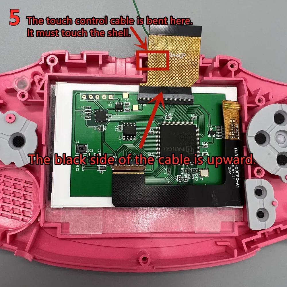 Tela LCD IPS de 3.0