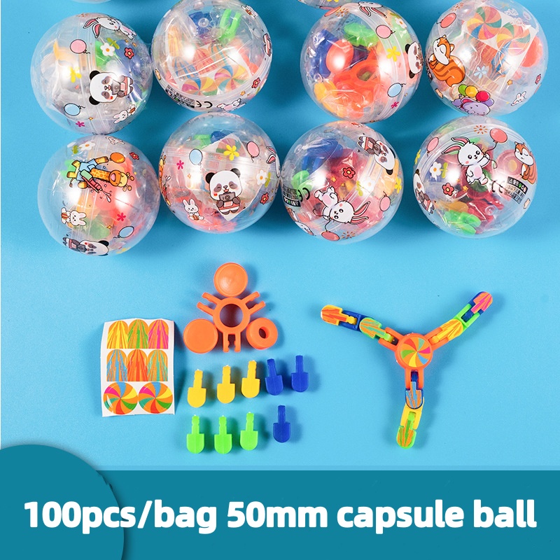 100 pçs/saco 50mm cápsula bola - Arcade Style Vending Machine avaliação e preço