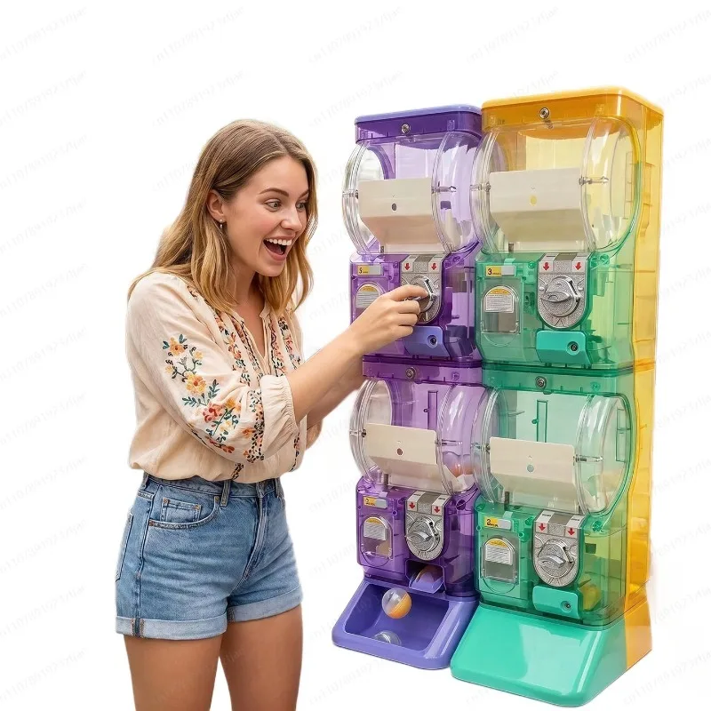 Máquina Gashapon Transparente  - Arcade Vending Machine avaliação e preço
