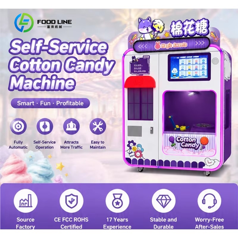 Máquina de Venda Automática de - Candy Floss Machine avaliação e preço