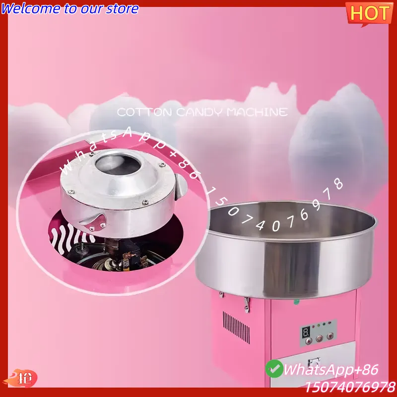 Máquina de Algodão Doce Elétri - Candy Floss Machine avaliação e preço